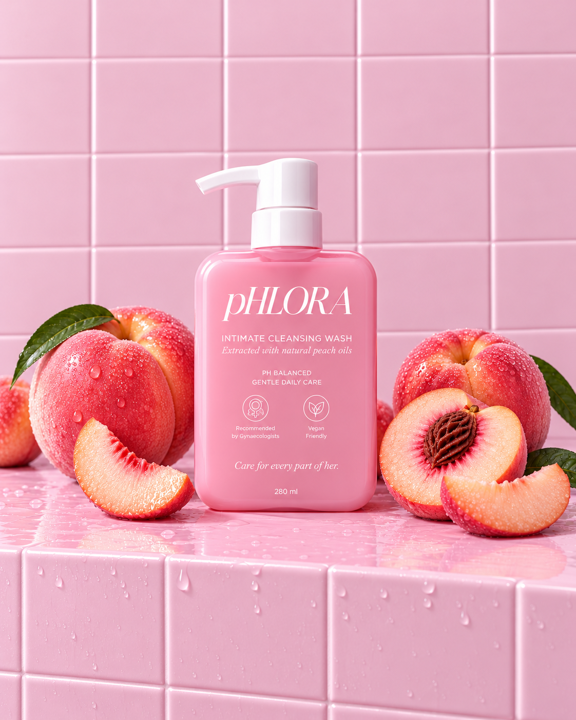 Feminine Hygiene Wash - Peach